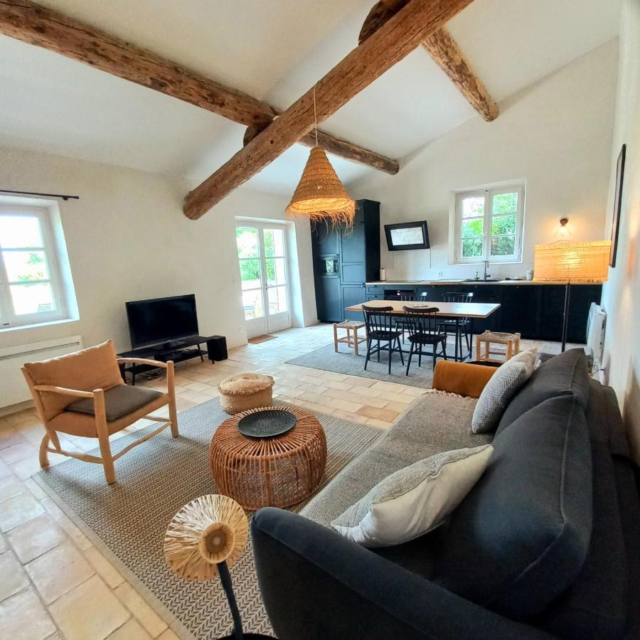 Le Cottage Du Chat Blanc Saint Didier  Luaran gambar